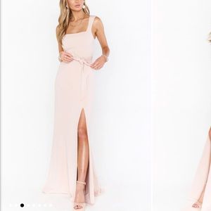 SOLD // Show Me Your Mumu Paris Gown - XS / Dusty Blush